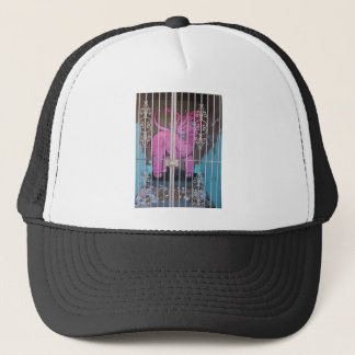 Gorra De Camionero Elefante enjaulado