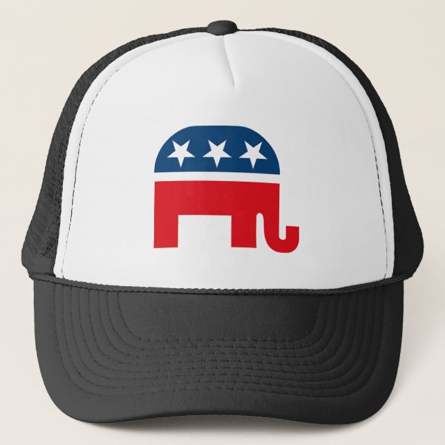 Gorra De Camionero Elefante republicano (Anverso)