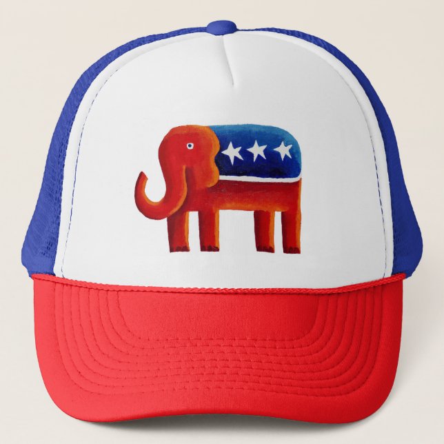 Gorra De Camionero Elefante republicano (Anverso)