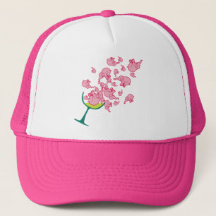 Gorra De Camionero Elefantes rosas