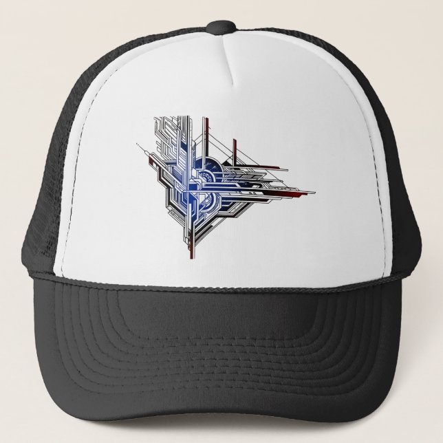 Gorra De Camionero Elegancia Art Déco (Anverso)
