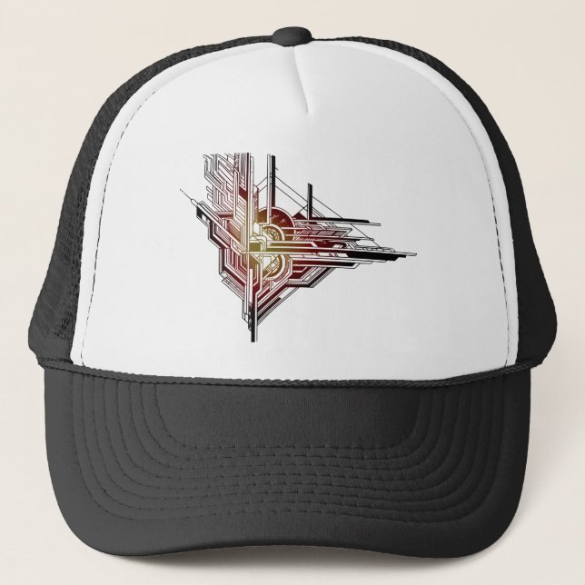 Gorra De Camionero Elegancia Art Déco (Anverso)