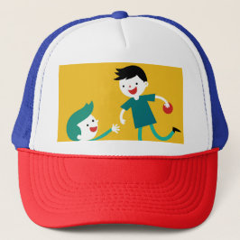 Gorra De Camionero Elegante diseño en forma de Shamrock para St. Patr