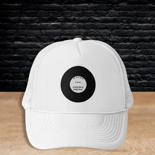 Gorra De Camionero Elegante fiesta de bachillerato retro de vinilo