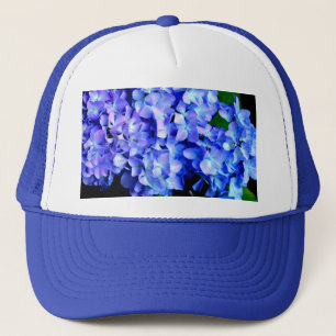Gorra De Camionero Elegante magenta azul púrpura de color claro hidra