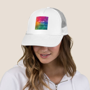 Gorra De Camionero Elegante Moderno Carga Sencilla Tu Logo Añadir Tex