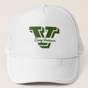 Gorra De Camionero Elegante Monograma inicial Bach Green