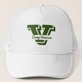 Gorra De Camionero Elegante Monograma inicial Bach Green