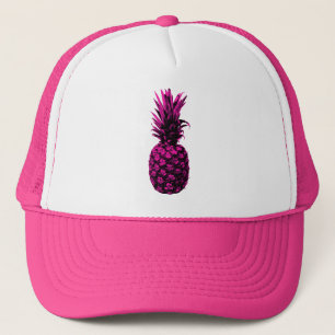Gorra De Camionero Elegante piña rosa tropical