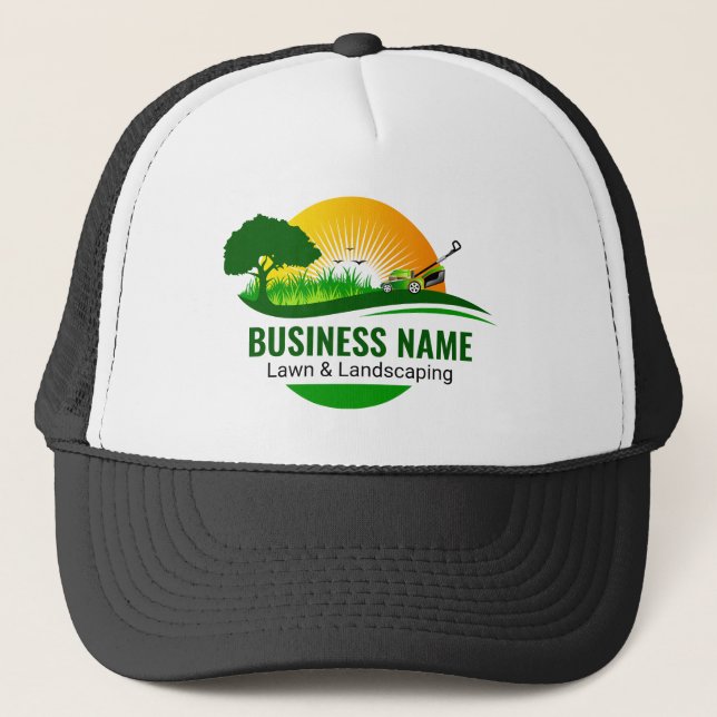 Gorra De Camionero Elegantes jardines paisajísticos (Anverso)