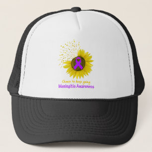 Gorra De Camionero Elegir Mantener La Conciencia Sobre La Meningitis