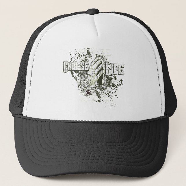 Gorra De Camionero Elegir vida (Anverso)