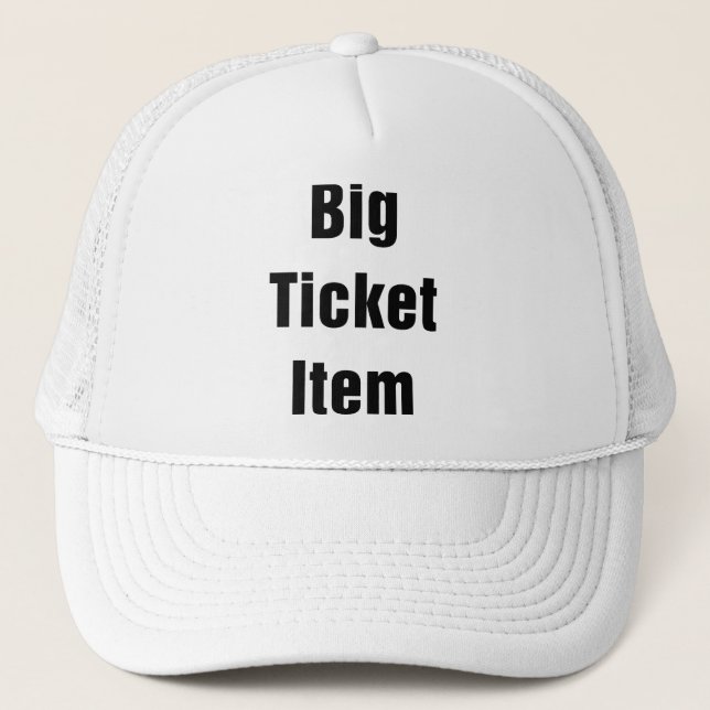 Gorra De Camionero Elemento de vale grande (Anverso)