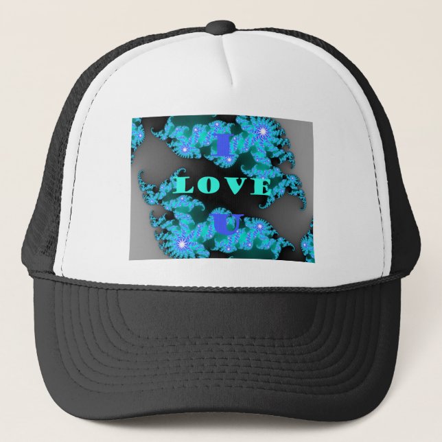 Gorra De Camionero Elementos de amor cósmicos Imprimir (Anverso)