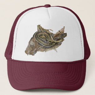 Gorra De Camionero Elementos de coordinación de serpientes de Garter