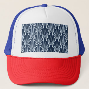 Gorra De Camionero Elementos geométricos: Patrón moderno estilizado