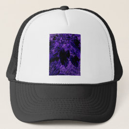Gorra De Camionero Elephant Ear Leaf Deepest Purple