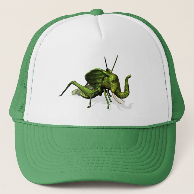 Gorra De Camionero Elephant Grasshopper Crossbreed (Anverso)
