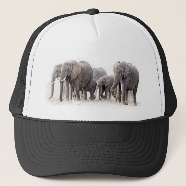 Gorra De Camionero Elephant Herd (Anverso)