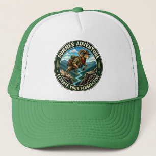 Gorra De Camionero Eleva Tu Perspectiva Aventura de Senderismo en Ram