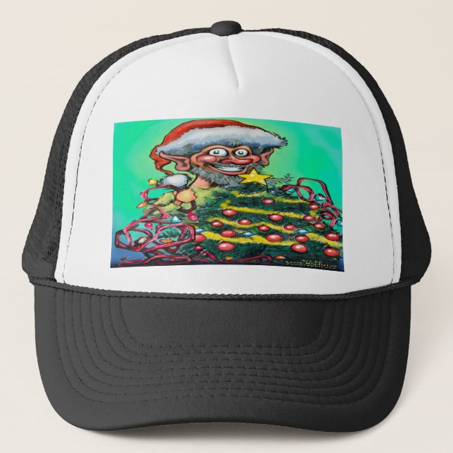 Gorra De Camionero Elf navidades (Anverso)