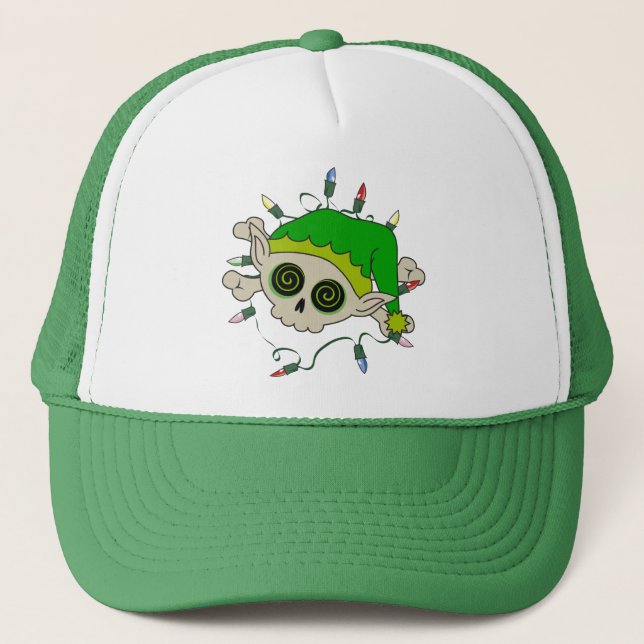 Gorra De Camionero Elf Skull (Anverso)
