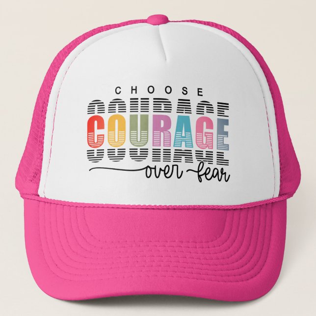 Gorra De Camionero Elige Coraje  (Anverso)