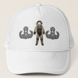 Gorra De Camionero Eliminación de Artefactos Explosivos EOD