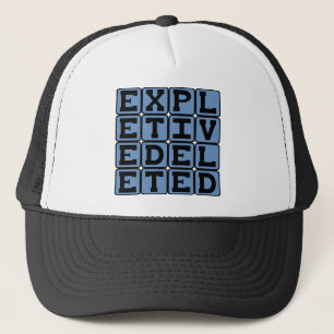 Gorra De Camionero Eliminado expletivo, censura