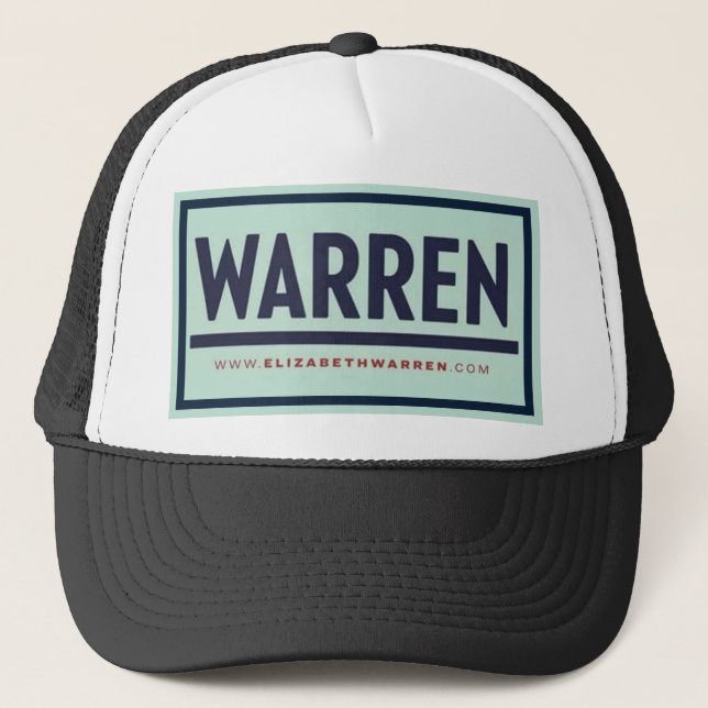 Gorra De Camionero Elizabeth Warren 2020 (Anverso)