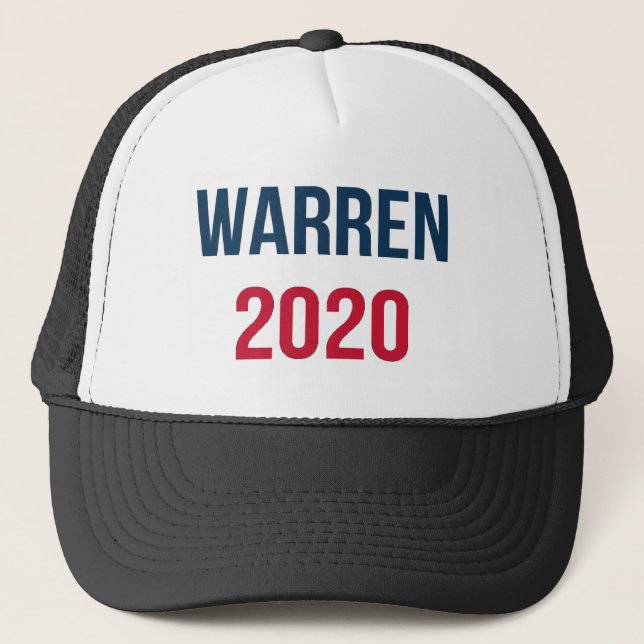 Gorra De Camionero Elizabeth Warren para el presidente 2020 (Anverso)