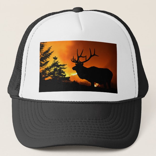 Gorra De Camionero Elk (Anverso)