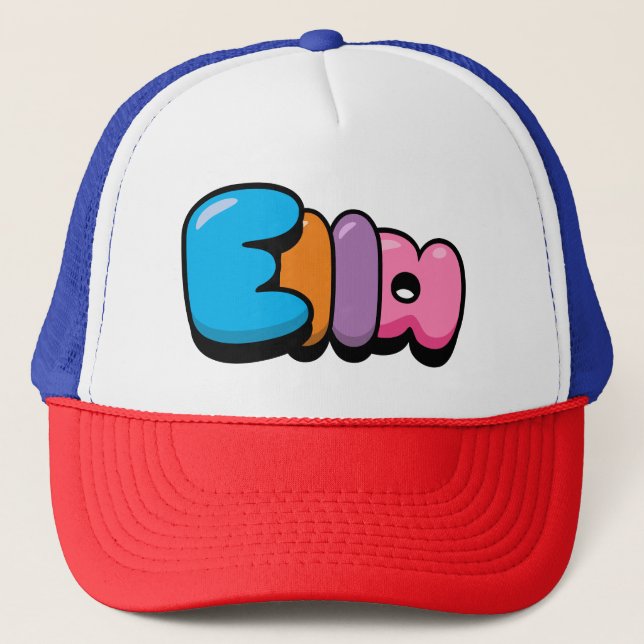 Gorra De Camionero Ella (Anverso)