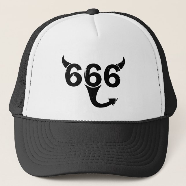Gorra De Camionero Ella diablo (Anverso)