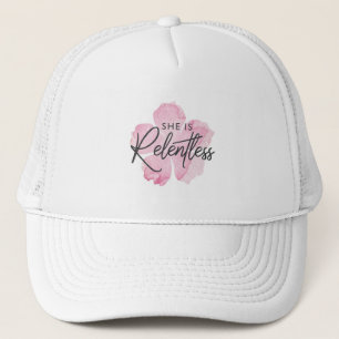 Gorra De Camionero Ella es gorra implacable del camionero
