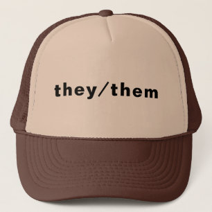 Gorra De Camionero Ellos, ellos, Pronouns - Lgbtq, lgbt del orgullo