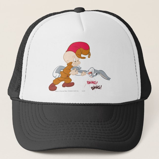 Gorra De Camionero ELMER FUDD™ y BUGS BUNNY™ (Anverso)