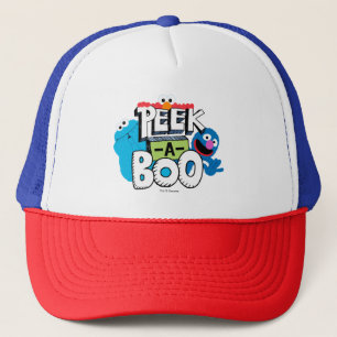 Gorra De Camionero Elmo, Cookie y Grover Peek-a-Boo