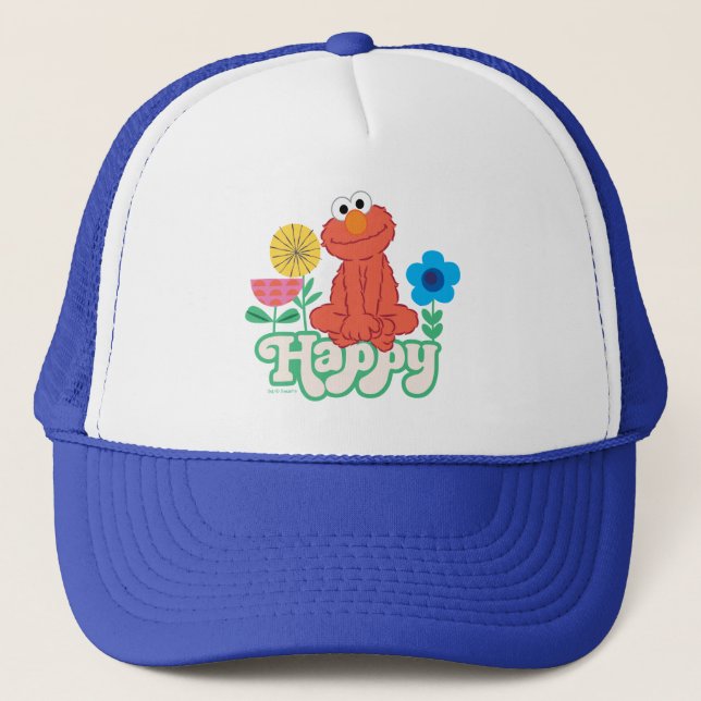 Gorra De Camionero ¡Elmo Happy! (Anverso)