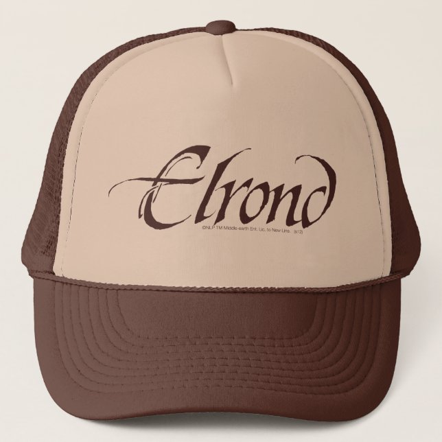 Gorra De Camionero ELROND™ Name Solid (Anverso)