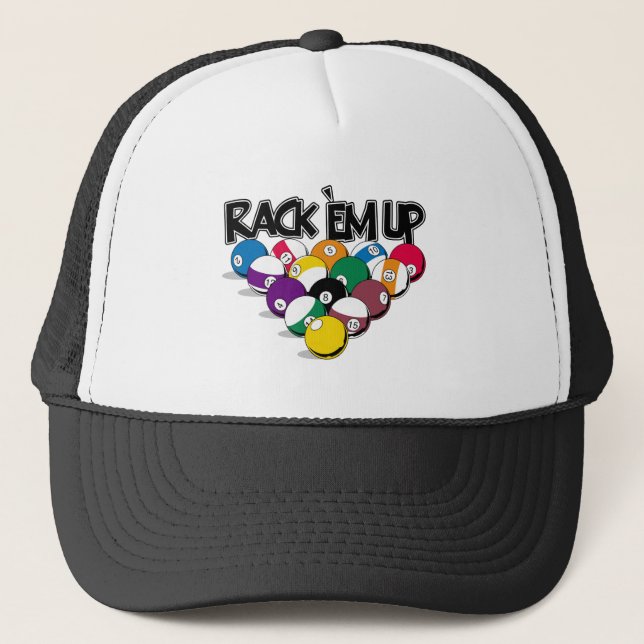 Gorra De Camionero Em del estante encima de la piscina (Anverso)