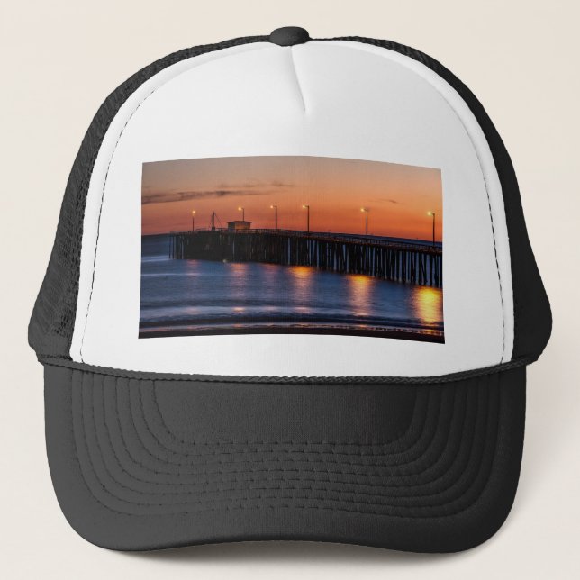 Gorra De Camionero Embarcadero de la playa de Pismo (Anverso)