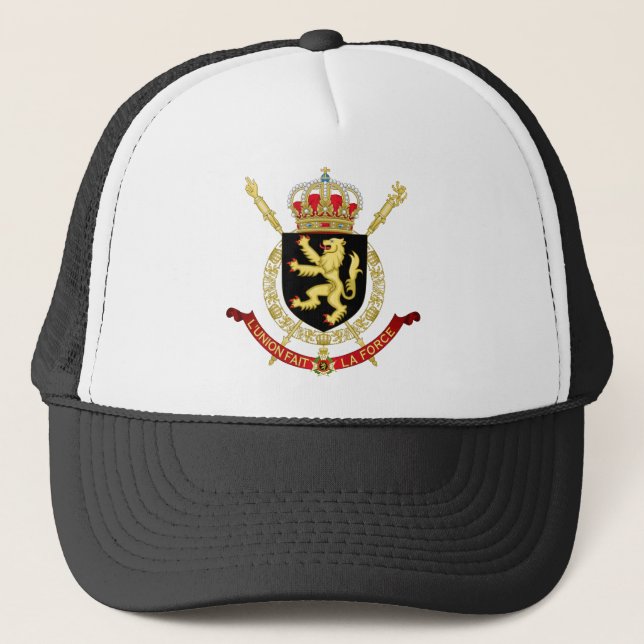 Gorra De Camionero emblema de Bélgica (Anverso)