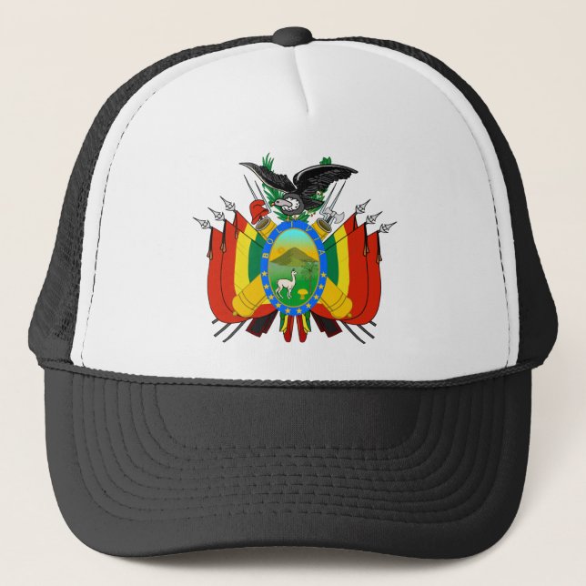 Gorra De Camionero emblema de Bolivia (Anverso)