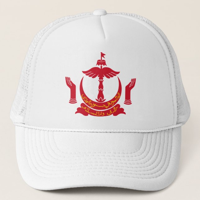 Gorra De Camionero Emblema de Brunéi (Anverso)
