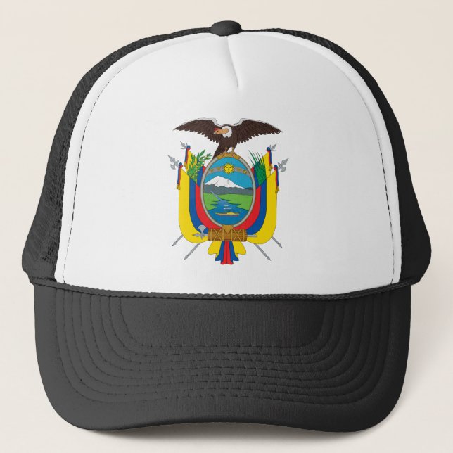 Gorra De Camionero emblema de Ecuador (Anverso)
