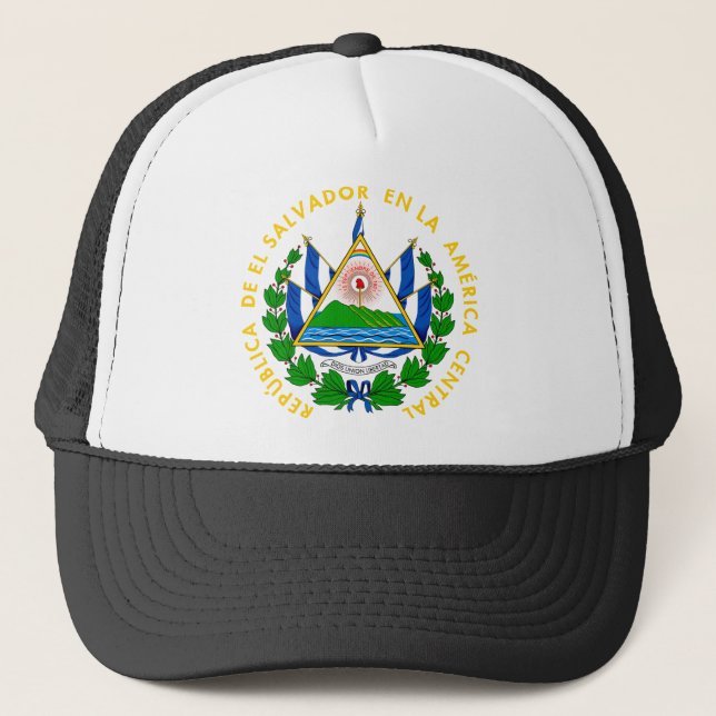 Gorra De Camionero emblema de El Salvador (Anverso)