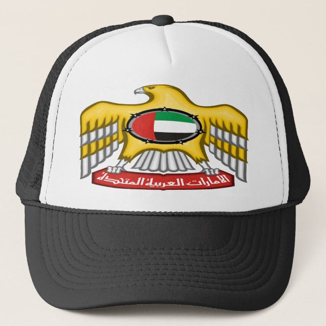Gorra De Camionero emblema de emiratos árabes unidos (Anverso)