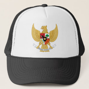Gorra De Camionero emblema de Indonesia