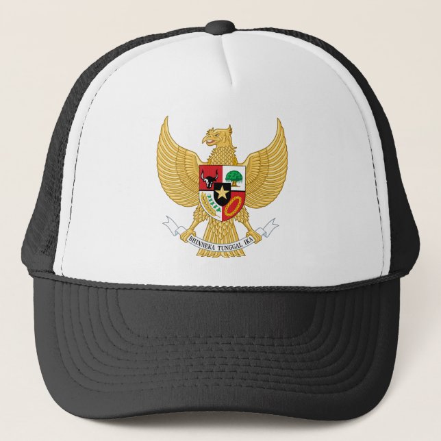 Gorra De Camionero emblema de Indonesia (Anverso)